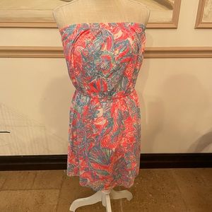 Lilly strapless dress